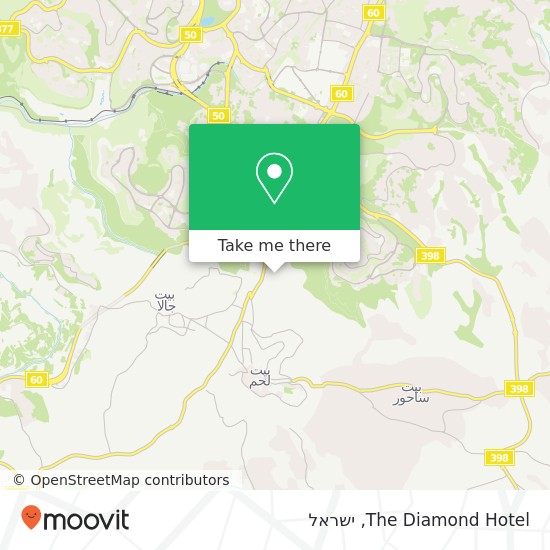 מפת The Diamond Hotel