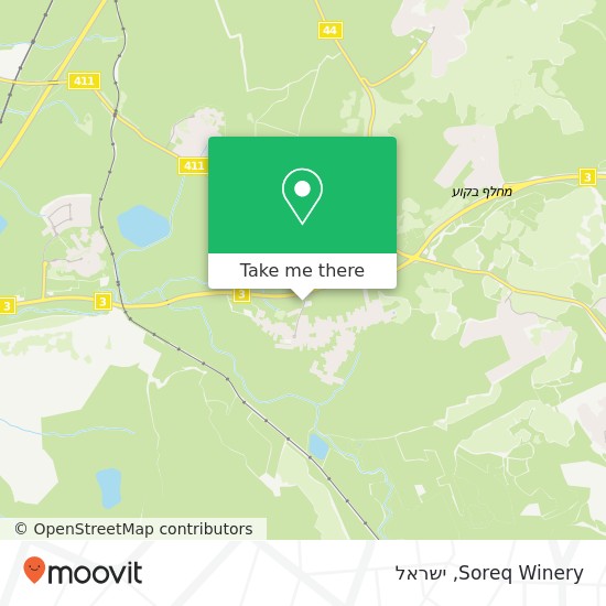 מפת Soreq Winery