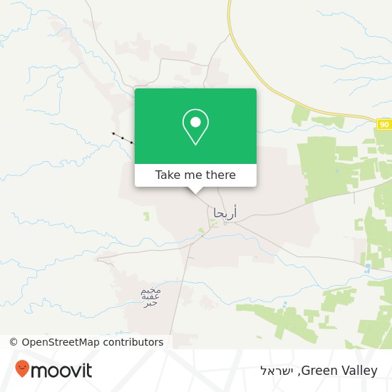 מפת Green Valley