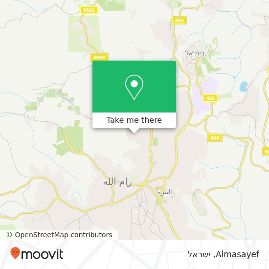 מפת Almasayef
