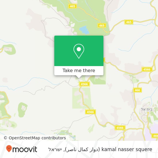 מפת kamal nasser squere (دوار كمال ناصر)