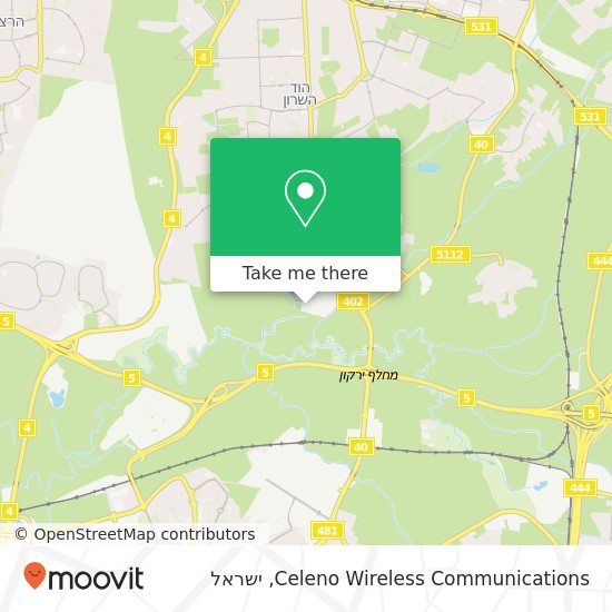 מפת Celeno Wireless Communications