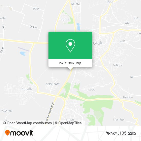 מפת מוצב 105