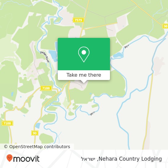 מפת Nehara Country Lodging