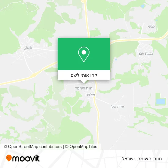 מפת חוות השומר