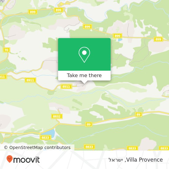 מפת Villa Provence