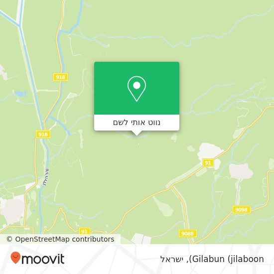 מפת Gilabun (jilaboon)