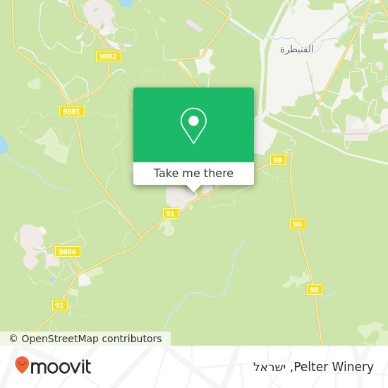 מפת Pelter Winery