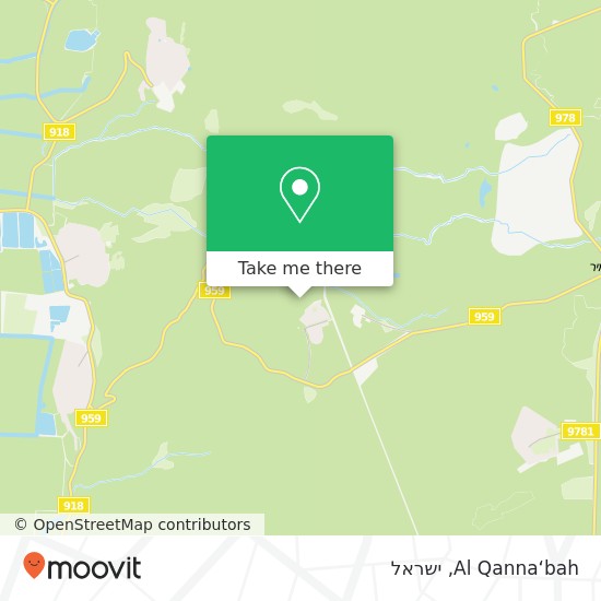 מפת Al Qanna‘bah