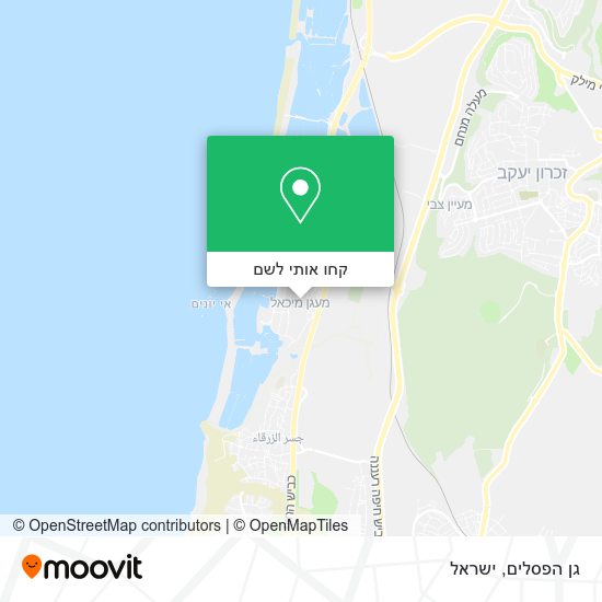 מפת גן הפסלים