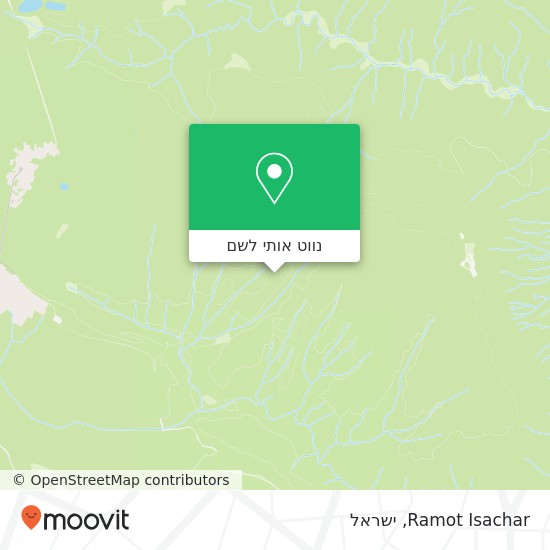 מפת Ramot Isachar