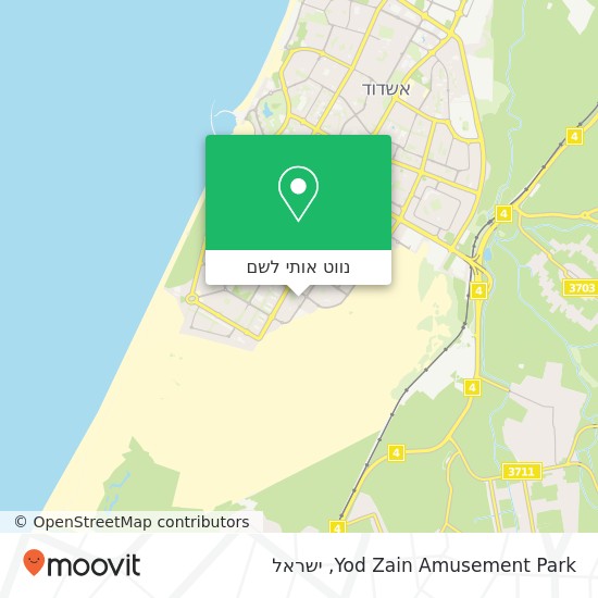 מפת Yod Zain Amusement Park
