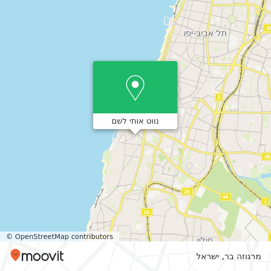 מפת מרגוזה בר