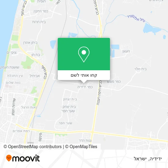 מפת ידידיה