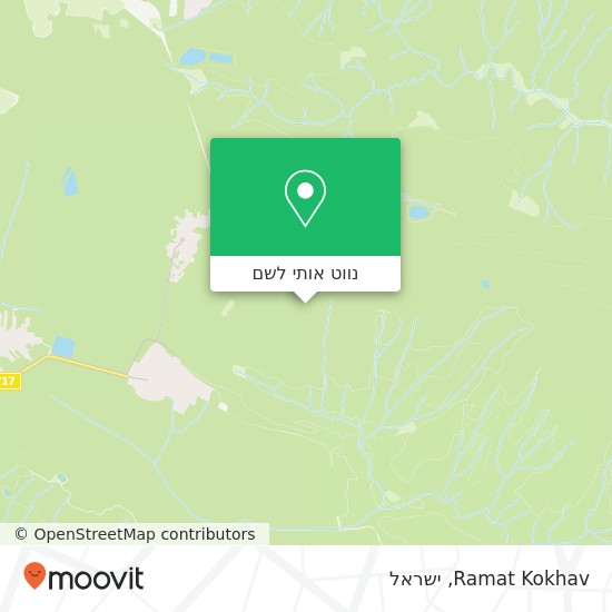 מפת Ramat Kokhav