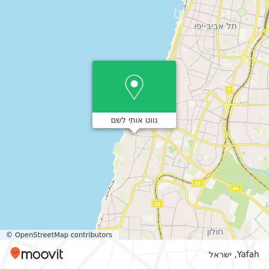 מפת Yafah