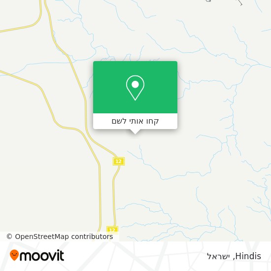 מפת Hindis