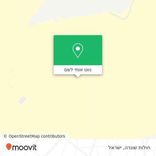 מפת חולות שונרה