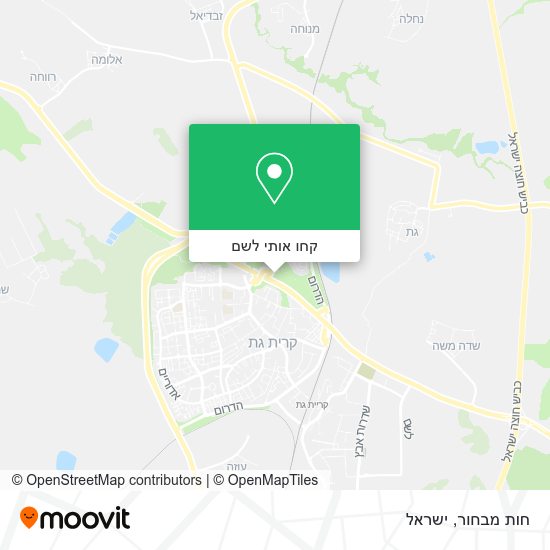 מפת חות מבחור