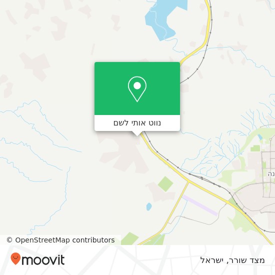 מפת מצד שורר