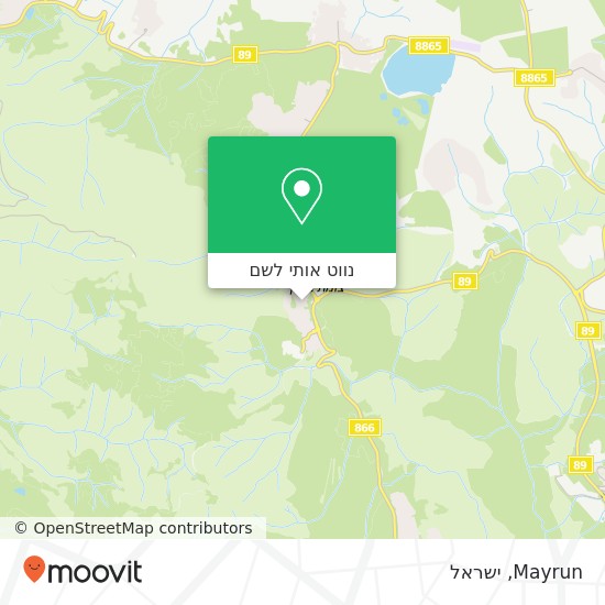 מפת Mayrun