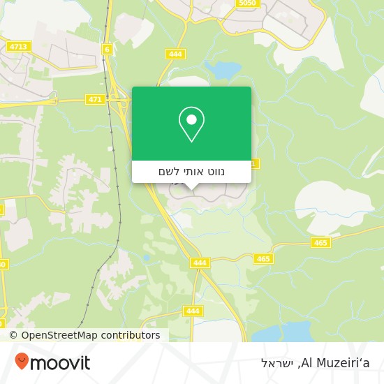 מפת Al Muzeiri‘a