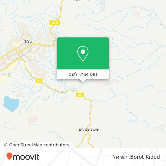 מפת Borot Kidod