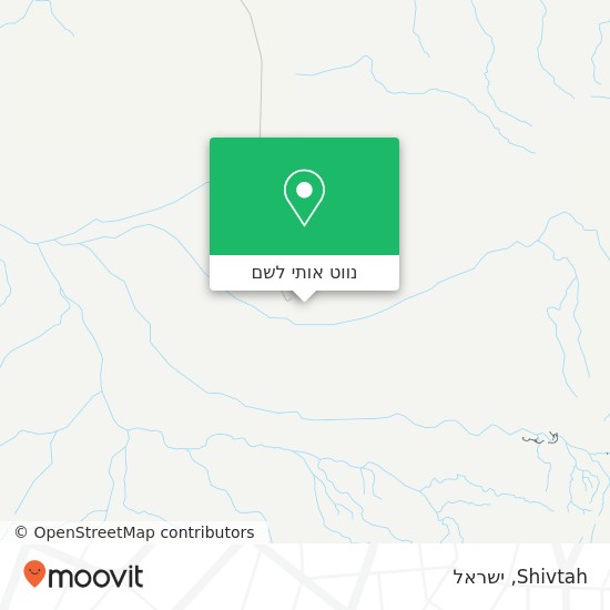 מפת Shivtah