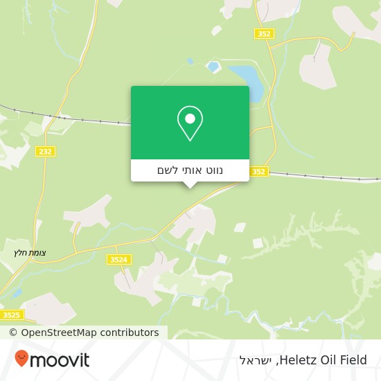 מפת Heletz Oil Field