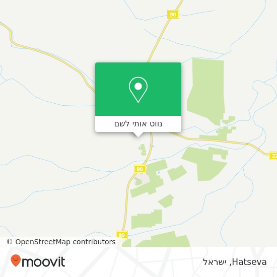 מפת Hatseva