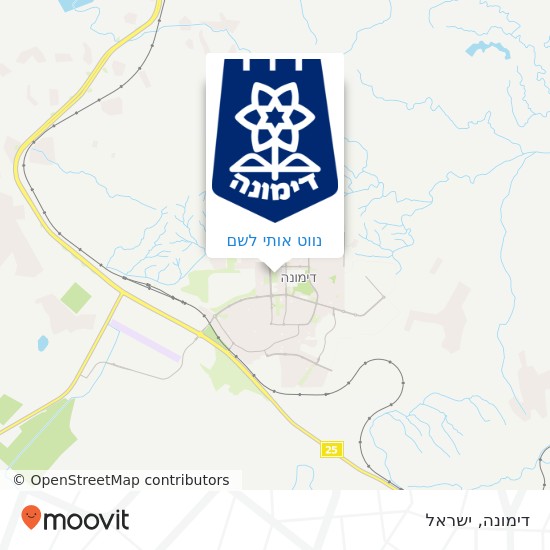 מפת דימונה