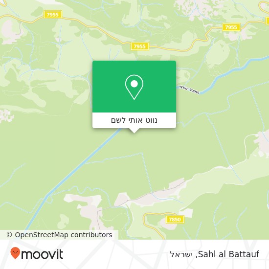 מפת Sahl al Battauf