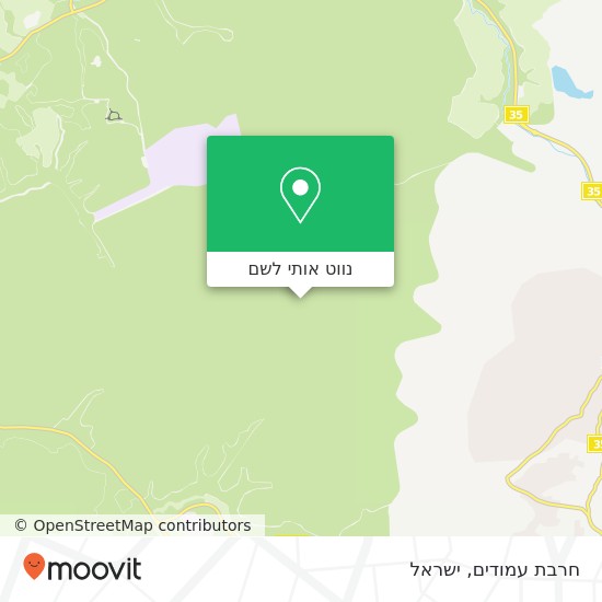 מפת חרבת עמודים