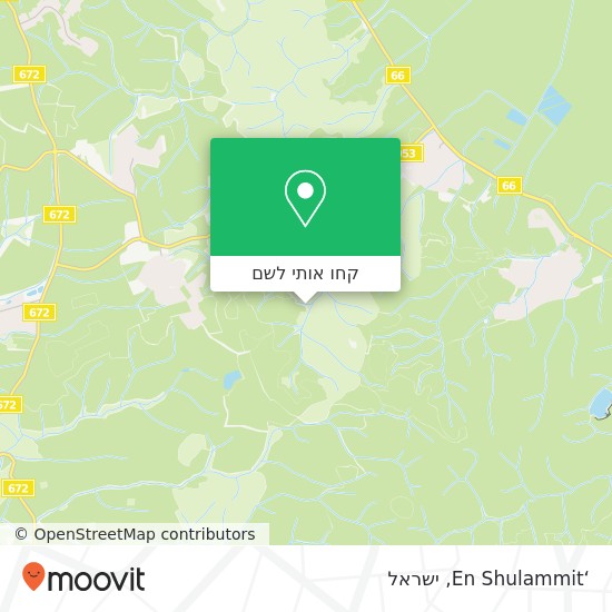 מפת ‘En Shulammit