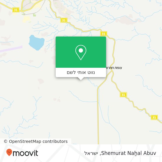 מפת Shemurat Naẖal Abuv