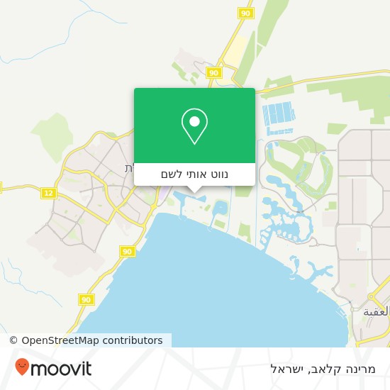 מפת מרינה קלאב