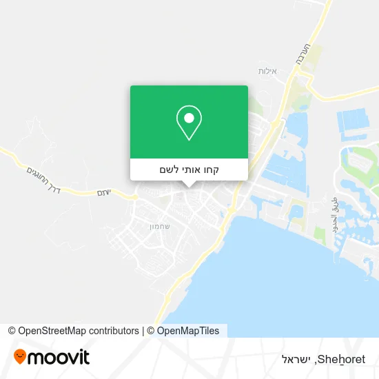 מפת Sheẖoret