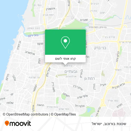 מפת שכונת בורוכוב