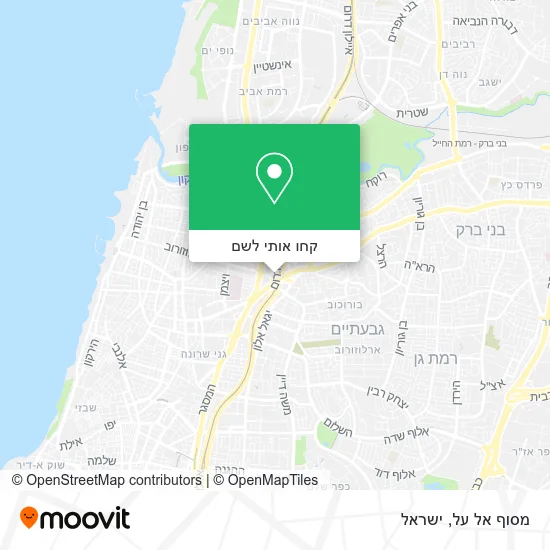 מפת מסוף אל על