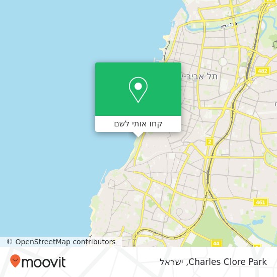 מפת Charles Clore Park