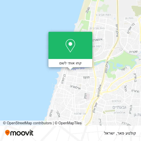 מפת קולנוע פאר