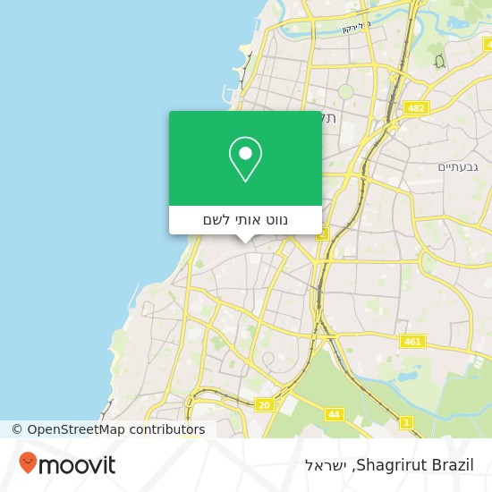 מפת Shagrirut Brazil