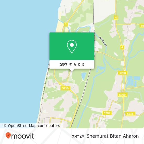 מפת Shemurat Bitan Aharon