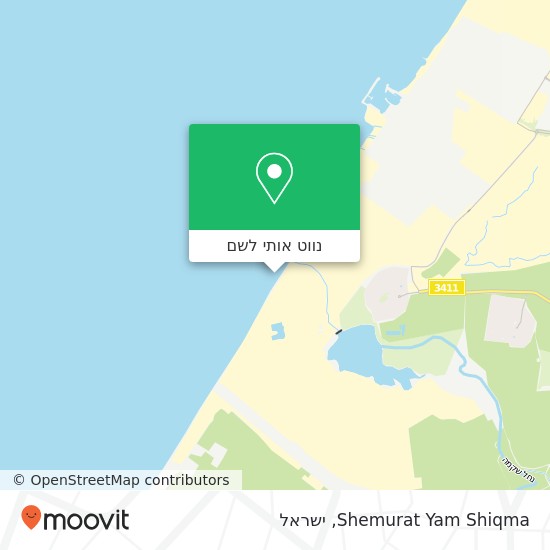 מפת Shemurat Yam Shiqma