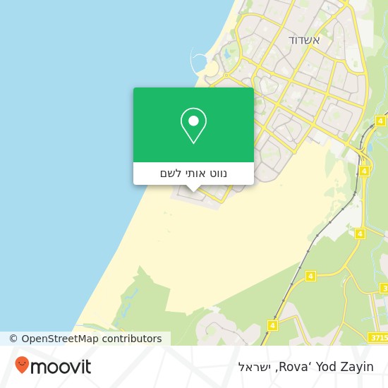 מפת Rova‘ Yod Zayin