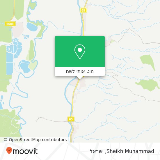 מפת Sheikh Muhammad