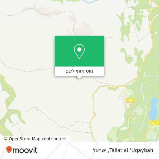 מפת Tallat al ‘Uqaybah