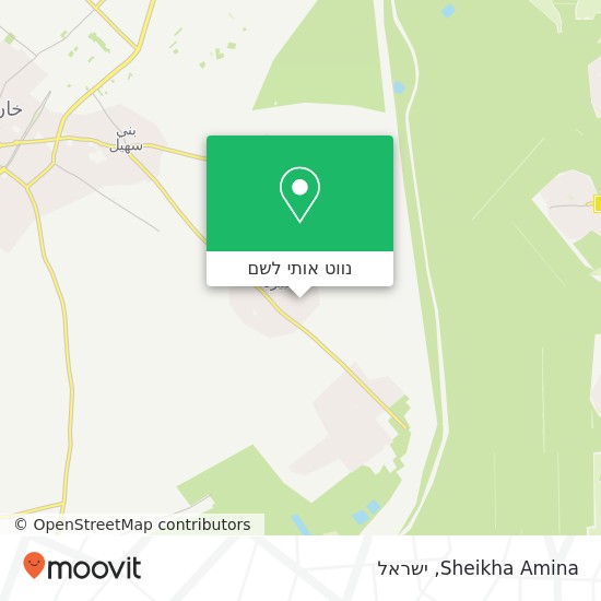 מפת Sheikha Amina