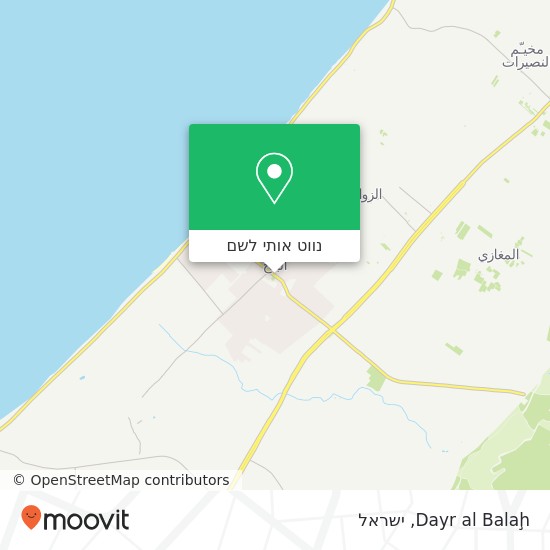 מפת Dayr al Balaḩ