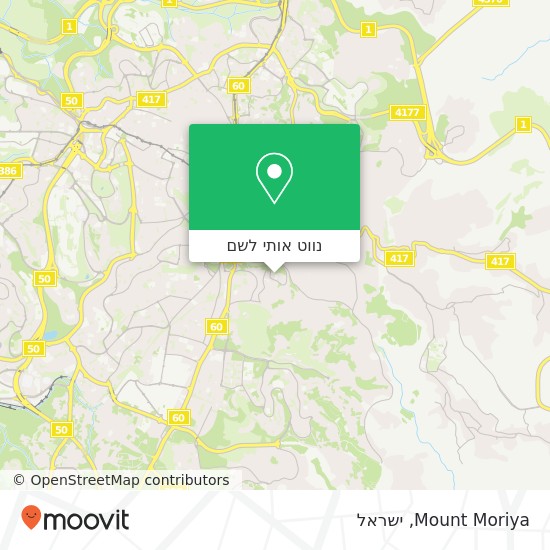 מפת Mount Moriya